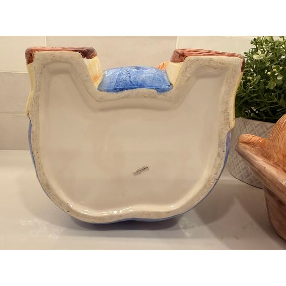 VTG Trappers Bear Cookie Jar - Picture 13 of 13